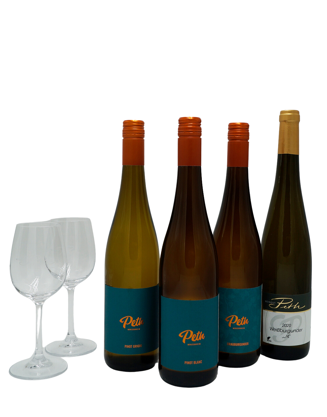 Burgunderpaket + 2 Weingläser