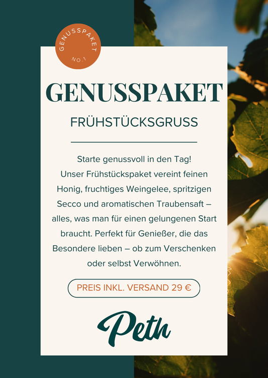 Genusspaket No 1 - Frühstücksgruß