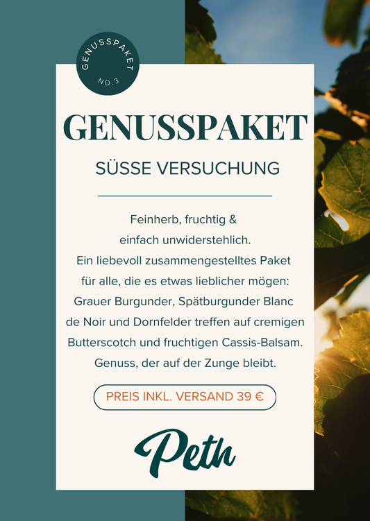 Genusspaket No 3 -  Süße Versuchung